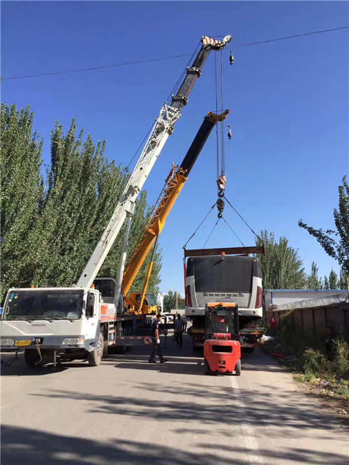 灌阳县港口集装箱搬运案例